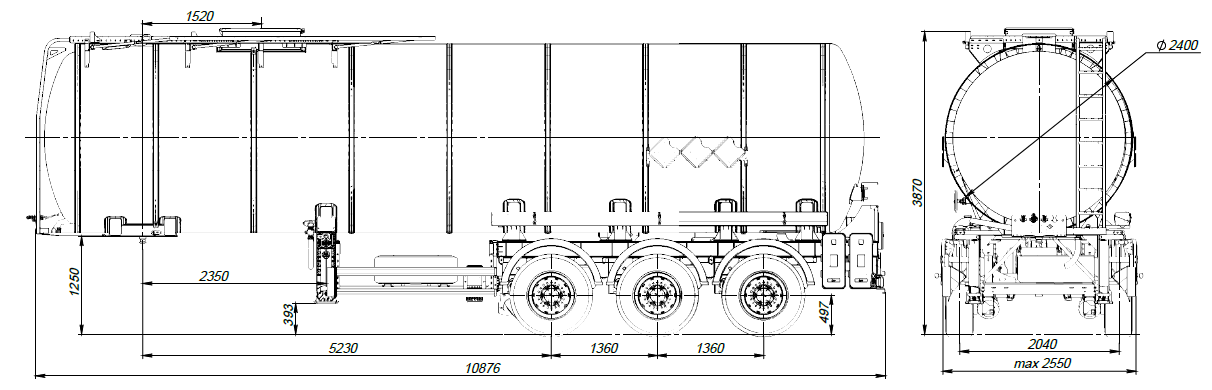 SF3B38.1S_08, 38 м3, 1 отсек, ССУ 1250