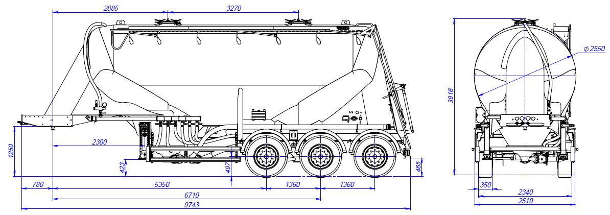 SF3U32, ССУ 1250, 1 отсек