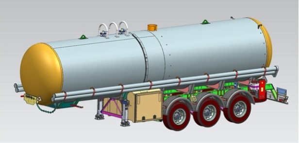 Газовоз SF3L24 - технические характеристики