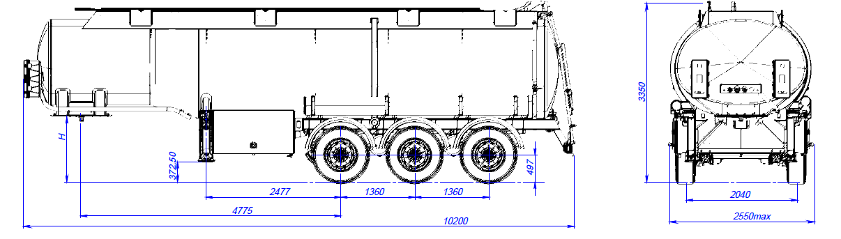 SF3330.3A_101, ССУ 1250, 3 отсека