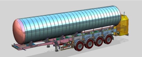 Газовоз SF4L52 - технические характеристики