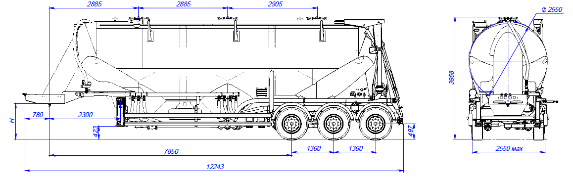 SF3U48_3A_08 ССУ 1150, 3 отсека