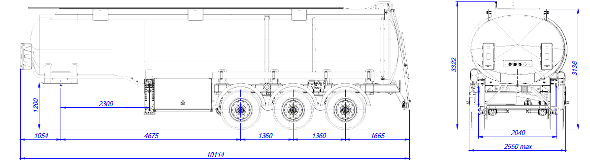 SF3330.3S_50, ССУ 1250, 3 отсека