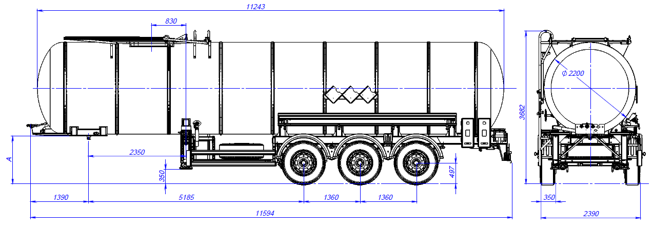 96487C ССУ 1150, 1 отсек_32 битум