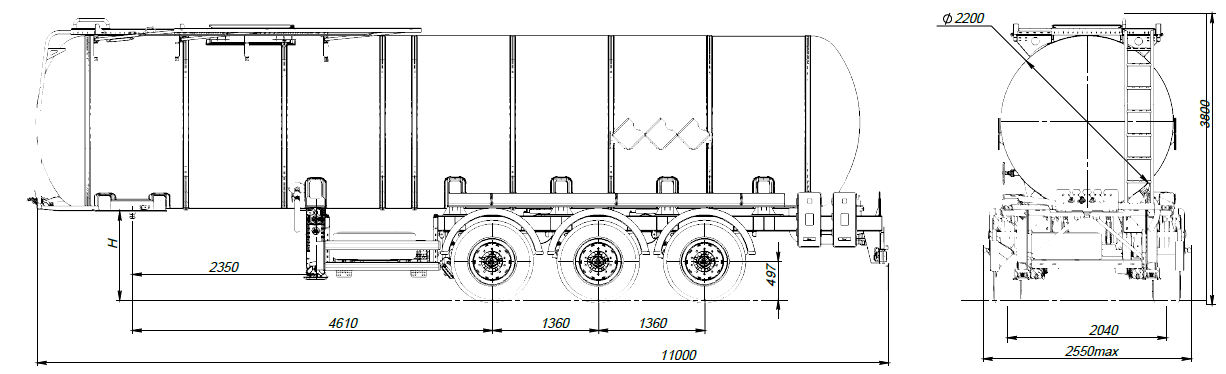 SF3B28_1S_81, 28 м3,1 отсек, ССУ 1150