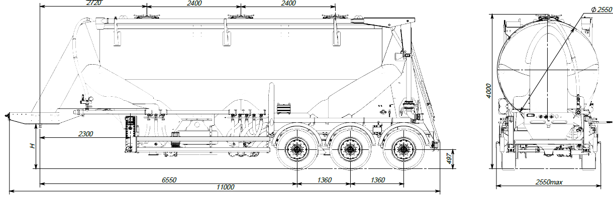 SF3U39.3A_19, ССУ 1150, 3 отсека