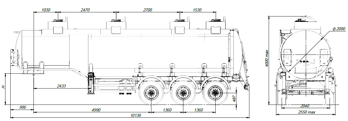 SF3330.4S_08, ССУ 1350, 4 отсека