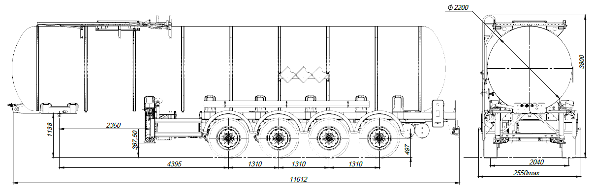 SF4B30.1S_25, 30 м3, ССУ 1150