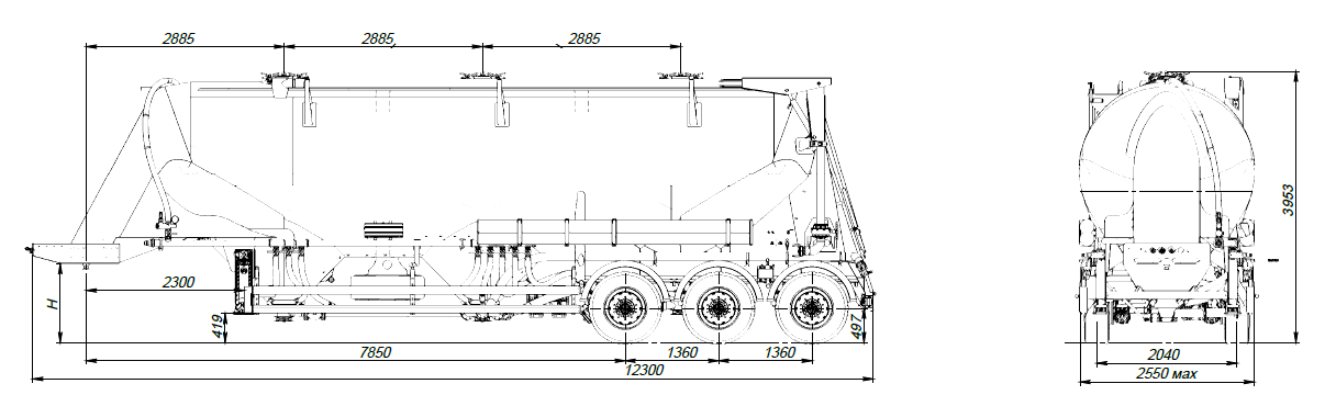 SF3U48_3A_24 ССУ 1150, 3 отсека