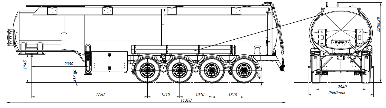 SF4334_4A_100, 34м3, ССУ 1150