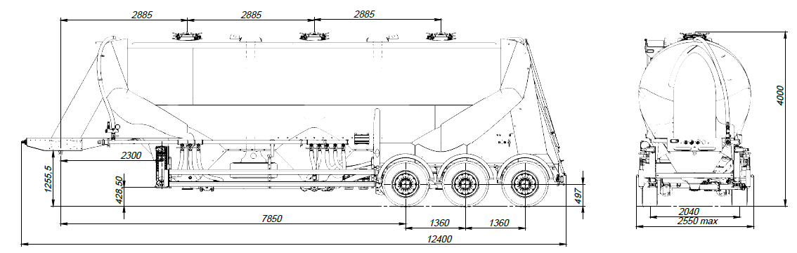 SF3U48_3A_18 ССУ 1250, 3 отсека