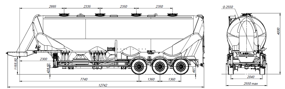 SF3U55_4A_03, 55м3, 4 отсека, ССУ 1150