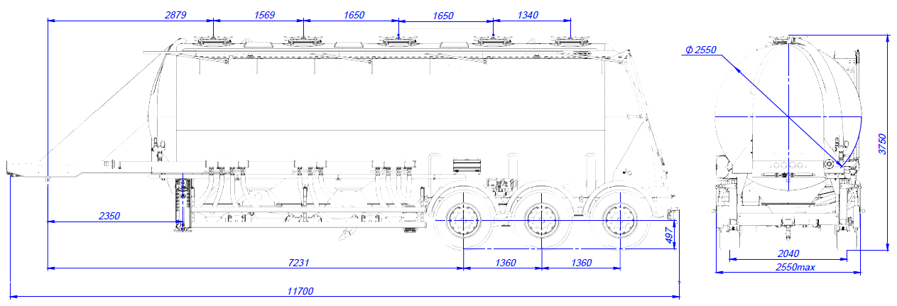 SF3U41_4S_03 ССУ 1200, 4 отсека