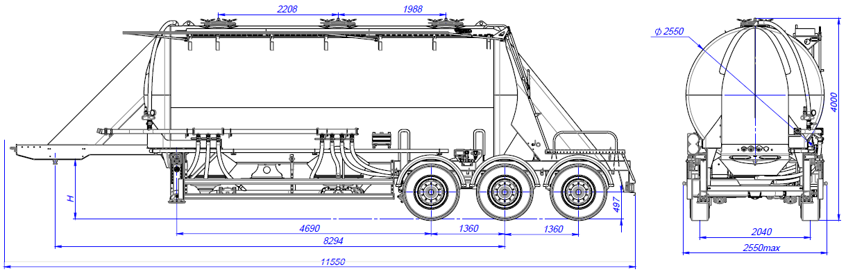 SF3U31.1S_04, 31 м3, ССУ 1150