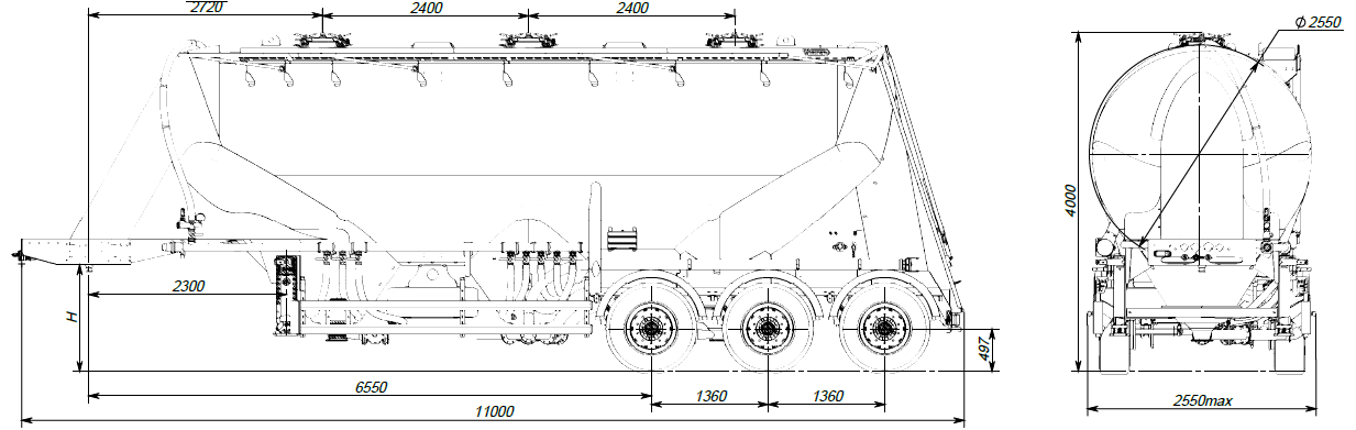 SF3U39.3A_17, ССУ 1150, 3 отсека