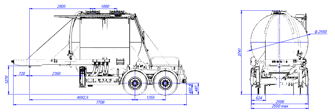 SF2U14_1S_01, 13,6 м3, 1 отсек, ССУ 1350