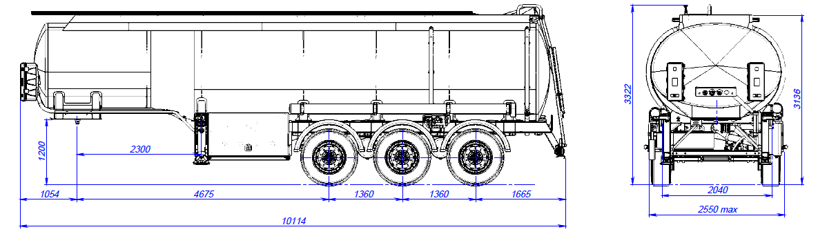 SF3330.4S_50, ССУ 1250, 4 отсека