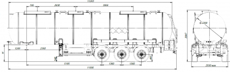 Цистерны SF3830 Цистерны SF3830 - ЗАО «Сеспель»
