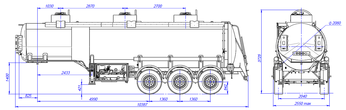 SF3330.3S_08, ССУ 1500, 30 м3, 3 отсека