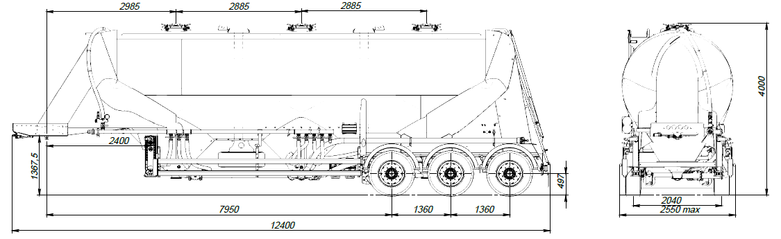 SF3U48_3A_26 ССУ 1350, 3 отсека