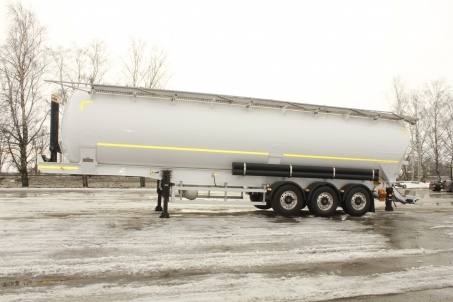 Полуприцеп для перевозки сыпучих грузов алюминиевый SB3U60 - ЗАО «Сеспель»