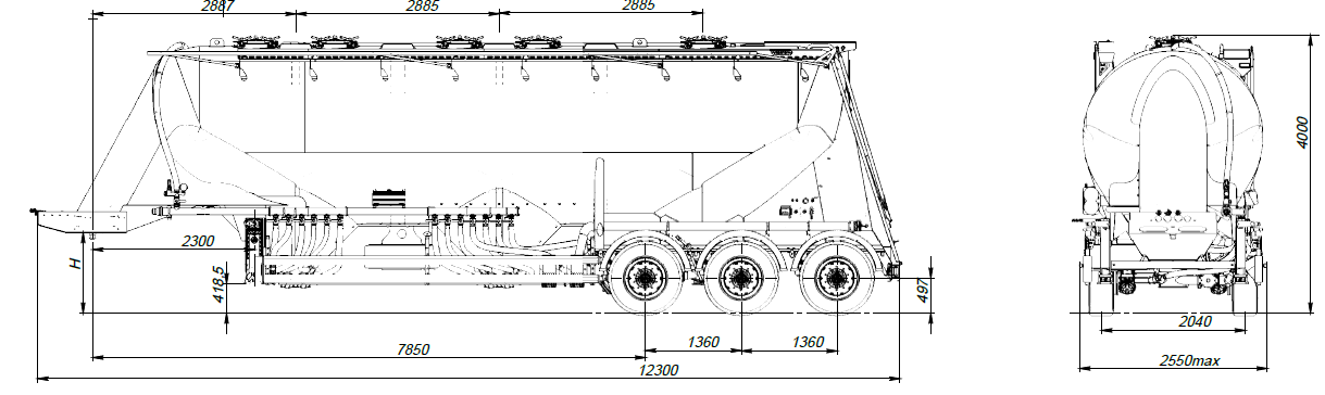 SF3U48_5A_02 ССУ 1150, 5 отсеков