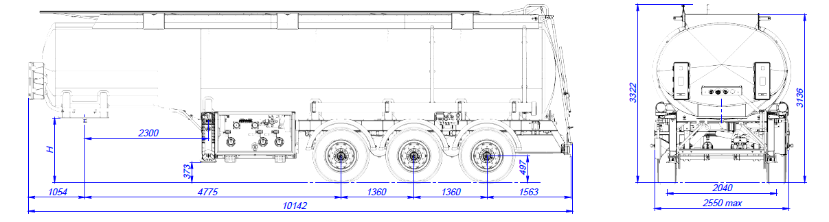 SF3330.3S_103, ССУ 1250, 3 отсека