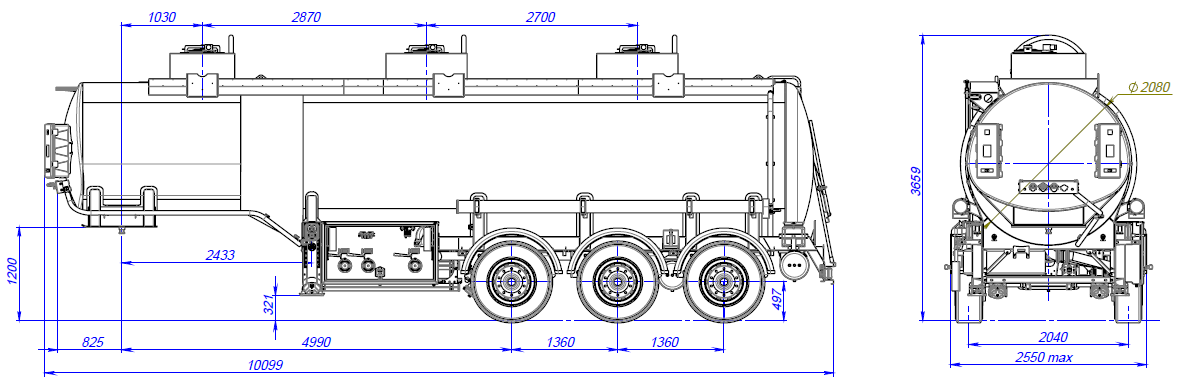 SF3330.3S_04, ССУ 1150, 30 м3, 3 отсека