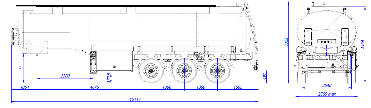 SF3330.3S_51, ССУ 1250, 3 отсека