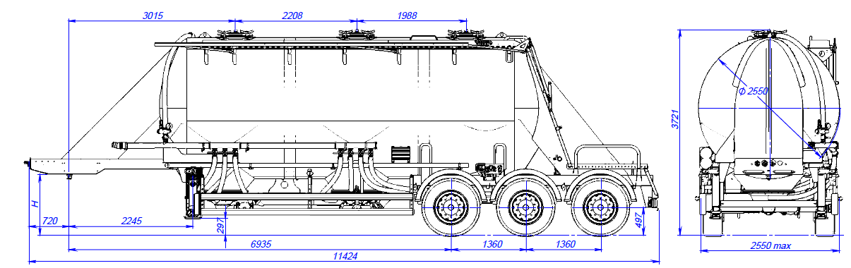 SF3U31.2S_01, 31 м3, ССУ 1150
