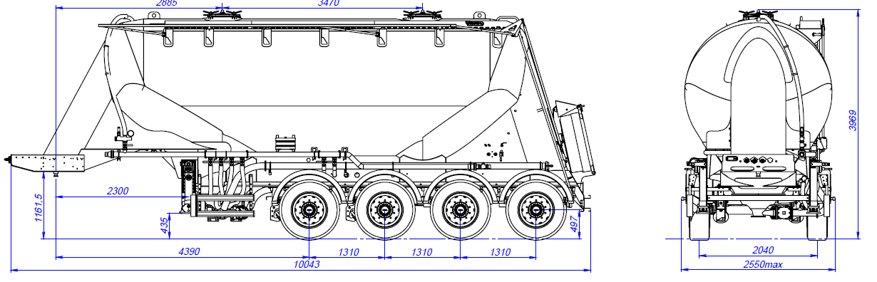 SF4U31.1A_01, 31м3, 1 отсек, ССУ 1150
