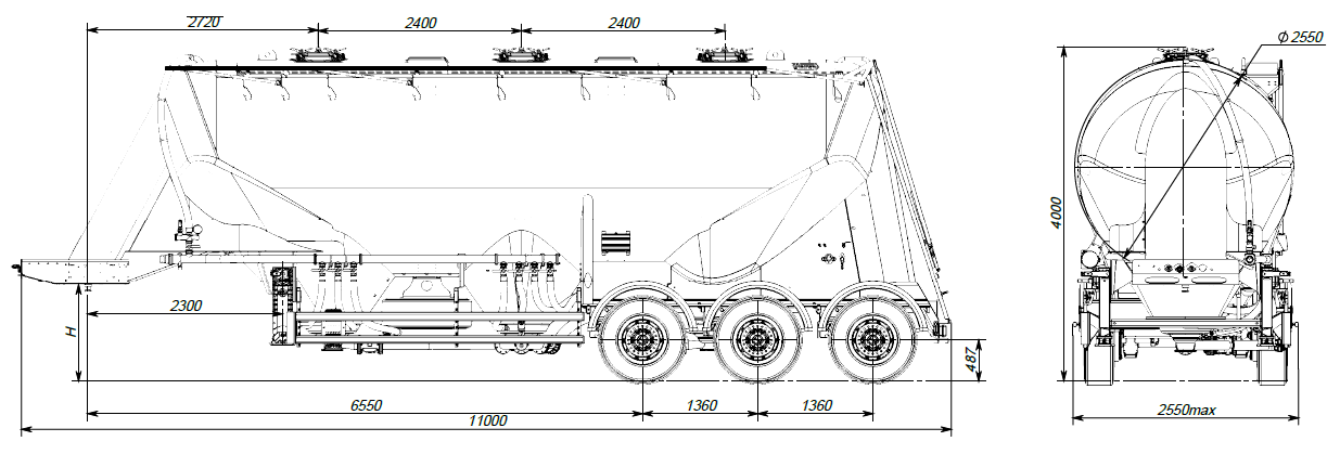 SF3U39.3A_14, ССУ 1150, 3 отсека
