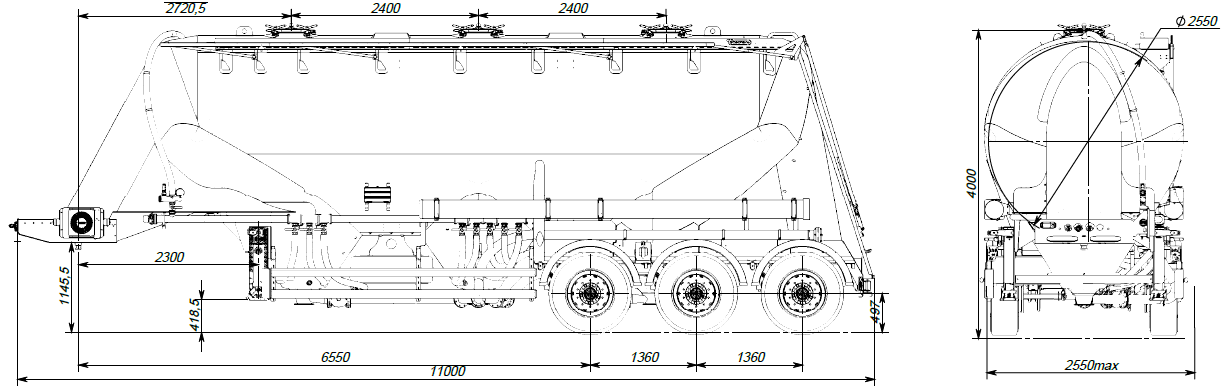SF3U39.3A_20, ССУ 1150, 3 отсека