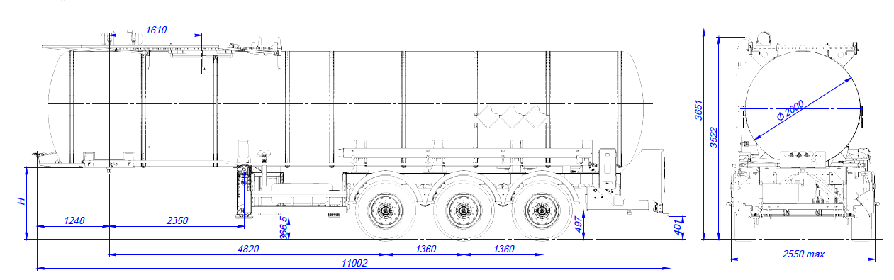 SF3B25_1S_09, ССУ 1350, 25 м3, 1 отсек