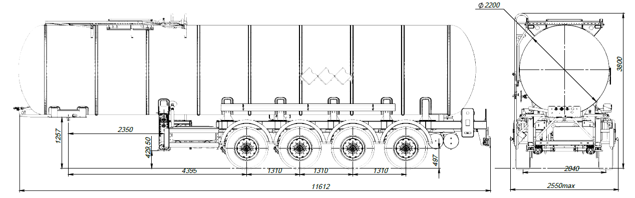 SF4B30.1S_26, 30 м3, ССУ 1250