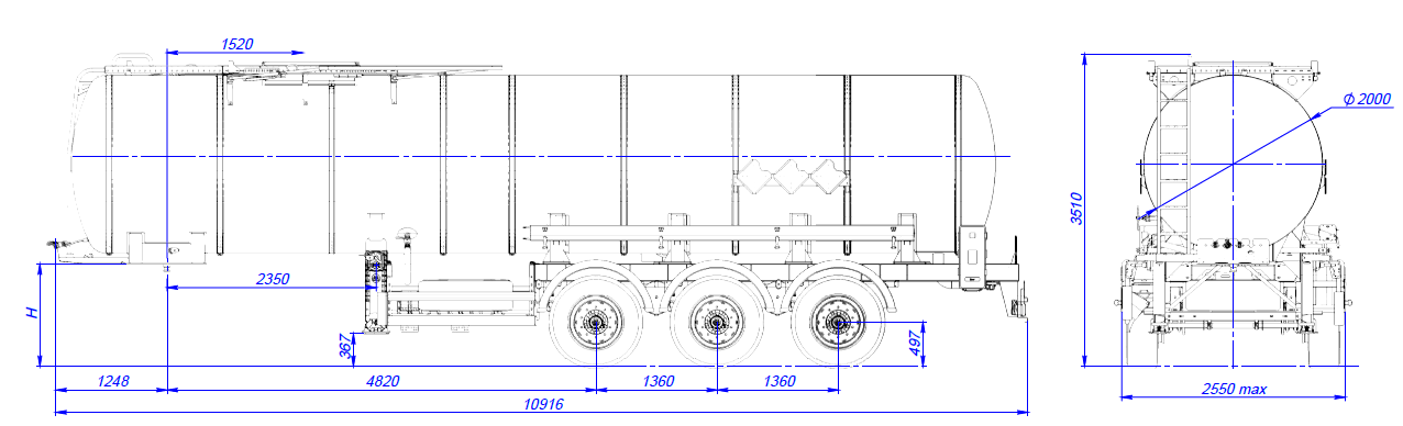 SF3B25_1S_07, ССУ 1250, 25 м3, 1 отсек