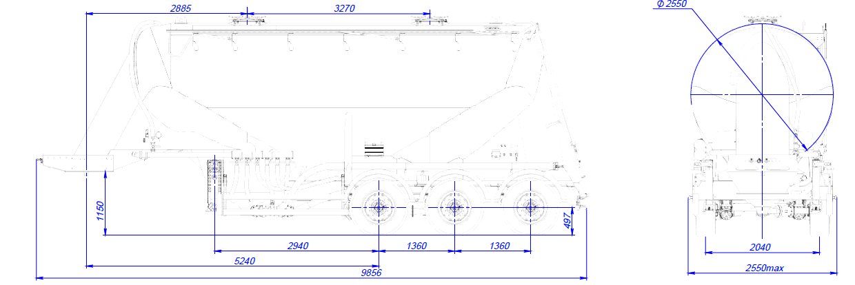 SF3U32, ССУ 1350, 1 отсек