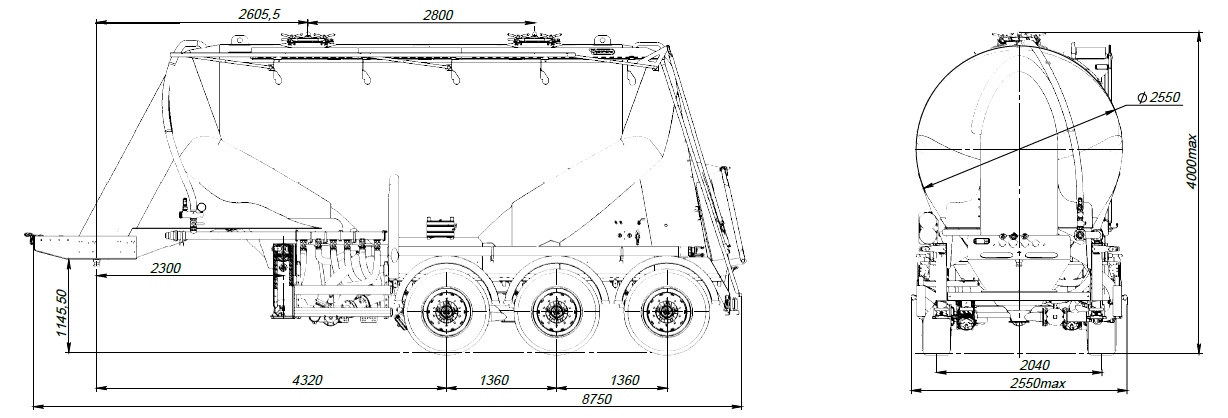 SF3U27_1A_13, 27 м3, ССУ 1250, 1 отсек