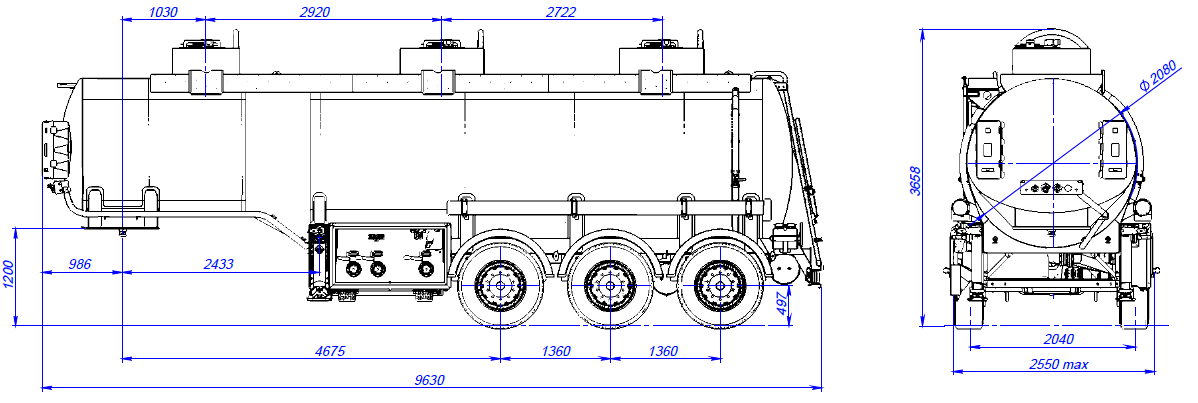 SF3328_3S_14 ССУ 1200, 3 отсека, 28 м3