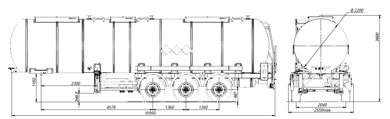 SF3928.3N_04, 28 м3, 1 отсек, ССУ 1250