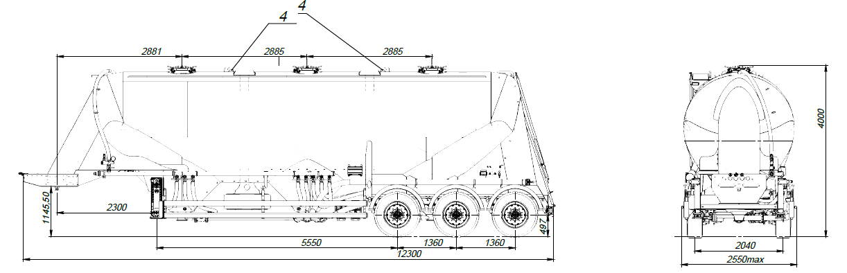 SF3U48_3A_17 ССУ 1150, 3 отсека