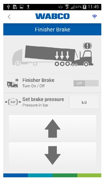 Finisher Brake - отображение тормоза ДУМ OptiLink 