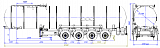 4х осный битумовоз полуприцеп стальной SF4B32.1S_14 - 1 |  ЗАО «Сеспель»