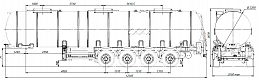SF4932.3S_01, 32м3, 3 отсека, ССУ 1150 SF4932.3S_01, 32м3, 3 отсека, ССУ 1150 - ЗАО «Сеспель»