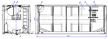 Морской танк-контейнер CTL-25-4 B-01 T11 - ЗАО «Сеспель»