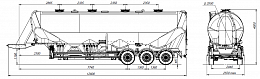 SF3U55_4A_05, 55м3, 4 отсека, ССУ 1150 SF3U55_4A_05, 55м3, 4 отсека, ССУ 1150 - ЗАО «Сеспель»