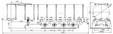 4х осный битумовоз полуприцеп стальной SF4B32.1S_38 - 1 |  ЗАО «Сеспель»