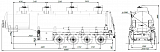 4х осный бензовоз полуприцеп стальной SF4332.4S_23 - 1 |  ЗАО «Сеспель»