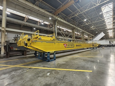 Освоение и запуск производства мостовых кранов на заводе «Сеспель»