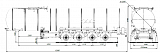 4х осный битумовоз полуприцеп стальной SF4B32.1S_26 - 1 |  ЗАО «Сеспель»